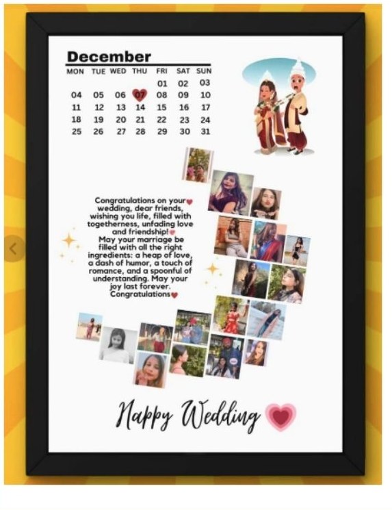 Birthday Photo Frame – Chandesshwair Digital Studio & Flex Print Simara